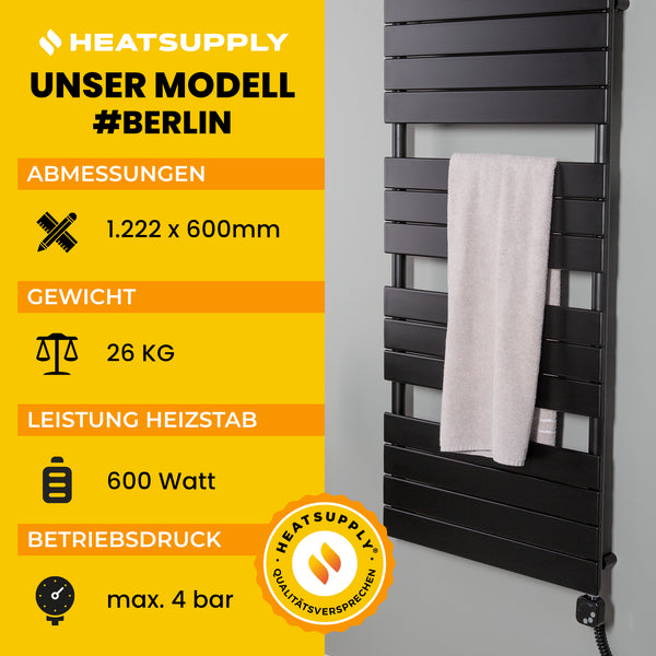 Berlin No. 4 - RAL 9005 - HEATSUPPLY 