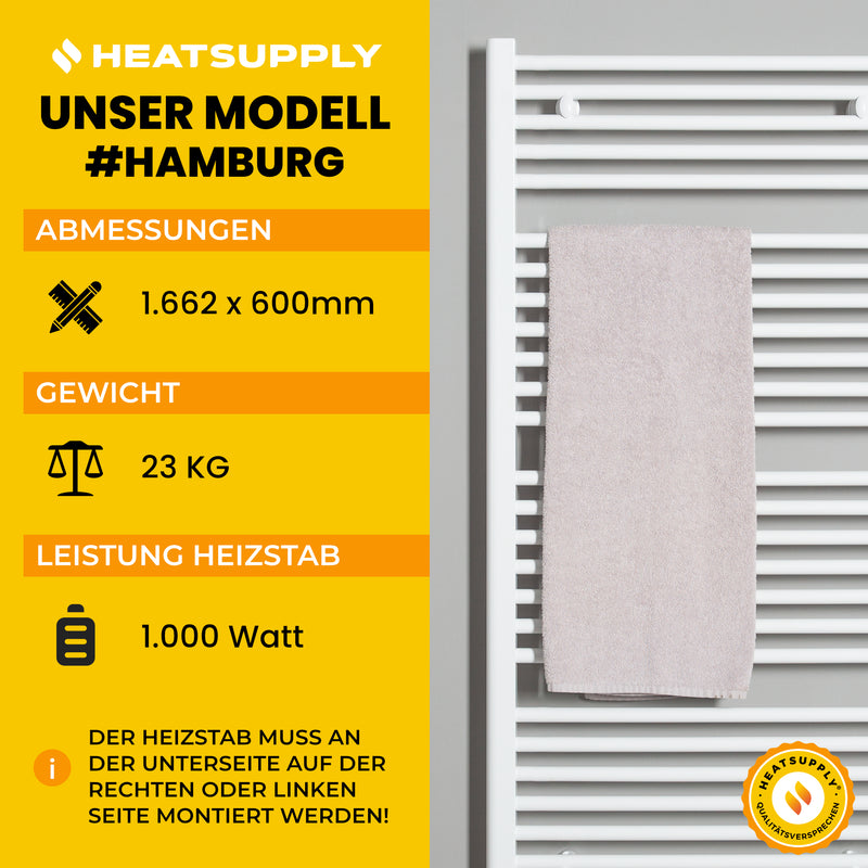 Hamburg No. 5 - RAL 9016 - HEATSUPPLY 