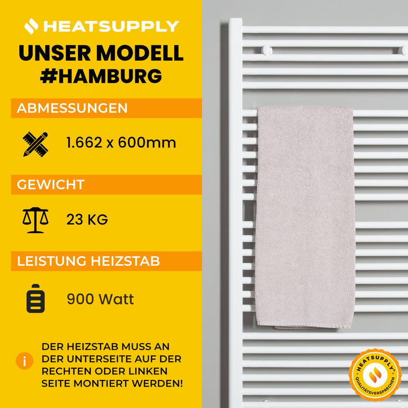Hamburg No. 2 - RAL 9016 - HEATSUPPLY 