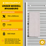 Hamburg No. 5 - RAL 9016 - HEATSUPPLY 
