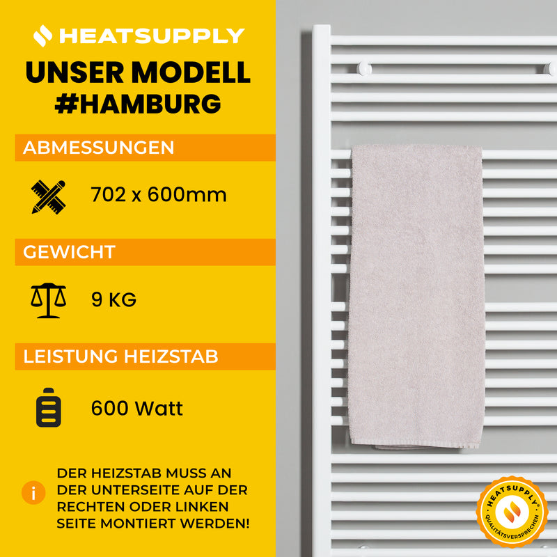 Hamburg No. 5 - RAL 9016 - HEATSUPPLY 