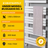 Lissabon No. 3 - RAL 9016 - HEATSUPPLY 