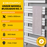 Lissabon No. 3 - RAL 9016 - HEATSUPPLY 