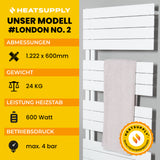 London No. 2 - RAL 9016 - HEATSUPPLY 