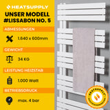 Lissabon No. 5 - RAL 9016 - HEATSUPPLY 