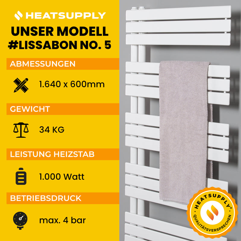 Lissabon No. 5 - RAL 9016 - HEATSUPPLY 