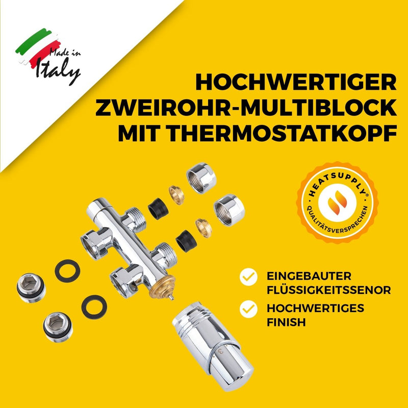 Anschlussarmatur - Durchgang - HEATSUPPLY