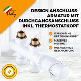 Anschlussarmatur - Durchgang - HEATSUPPLY