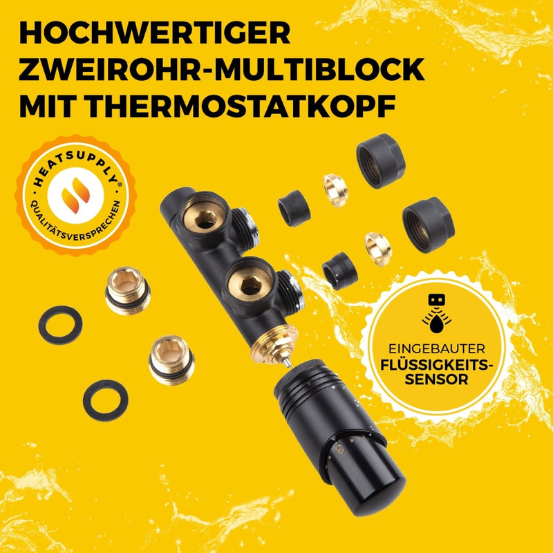 Anschlussarmatur - Eck - HEATSUPPLY