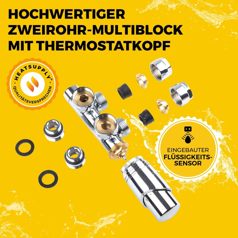 Anschlussarmatur - Eck - HEATSUPPLY