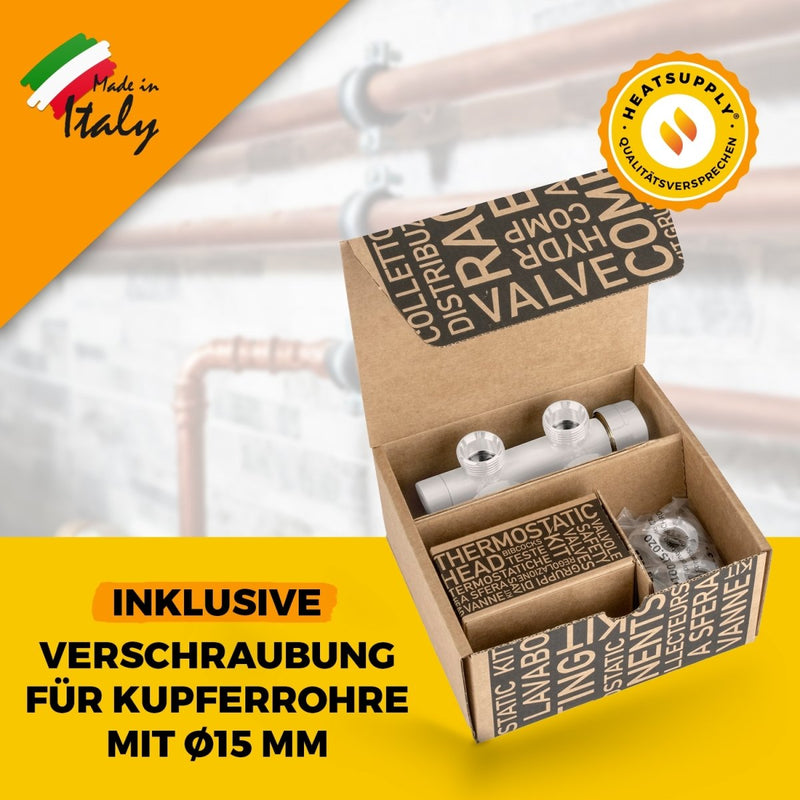 Anschlussarmatur - Eck - HEATSUPPLY