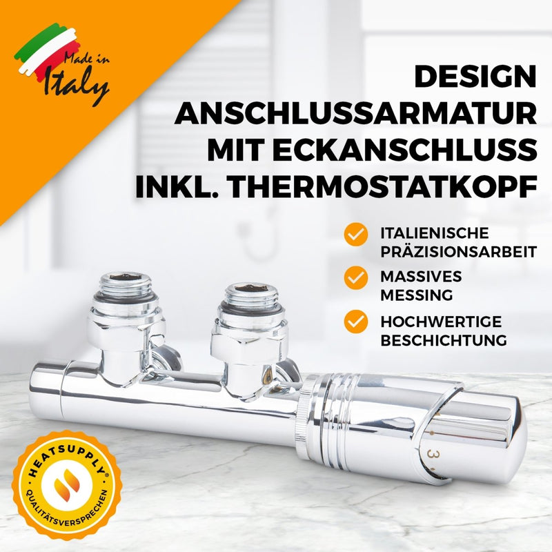 Anschlussarmatur - Eck - HEATSUPPLY
