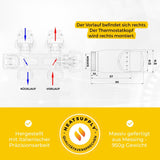 Anschlussarmatur - Eck - HEATSUPPLY