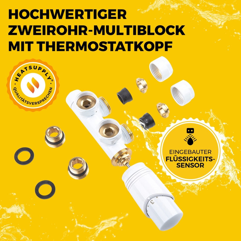 Anschlussarmatur - Eck - HEATSUPPLY