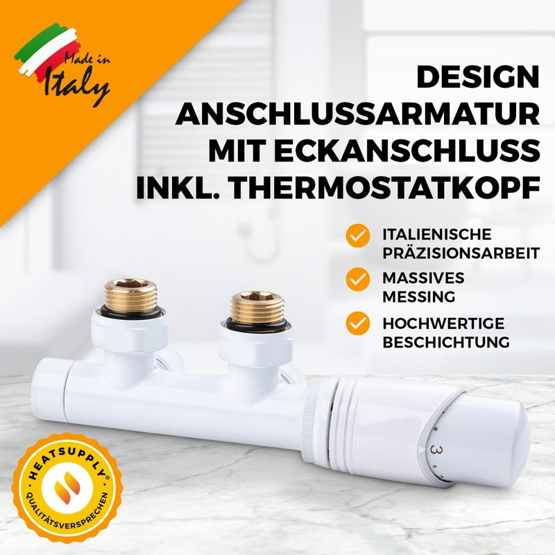 Anschlussarmatur - Eck - HEATSUPPLY
