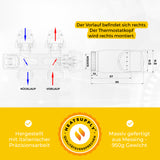 Anschlussarmatur - Eck - HEATSUPPLY 