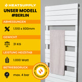 Berlin No. 6 - RAL 9016 - HEATSUPPLY 