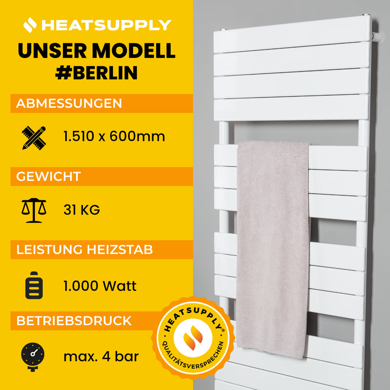 Berlin No. 6 - RAL 9016 - HEATSUPPLY 
