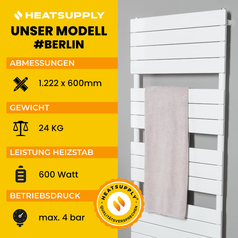 Berlin No. 5 - RAL 9016 - HEATSUPPLY 
