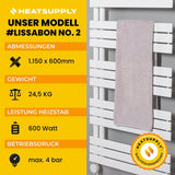 Lissabon No. 2 - RAL 9016 - HEATSUPPLY