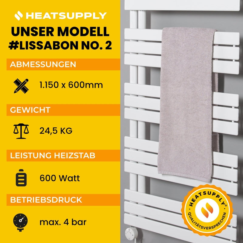 Lissabon No. 2 - RAL 9016 - HEATSUPPLY