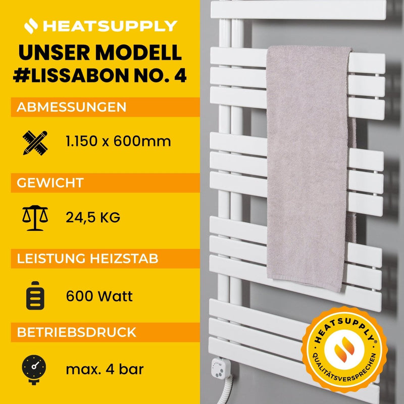 Lissabon No. 4 - RAL 9016 - HEATSUPPLY