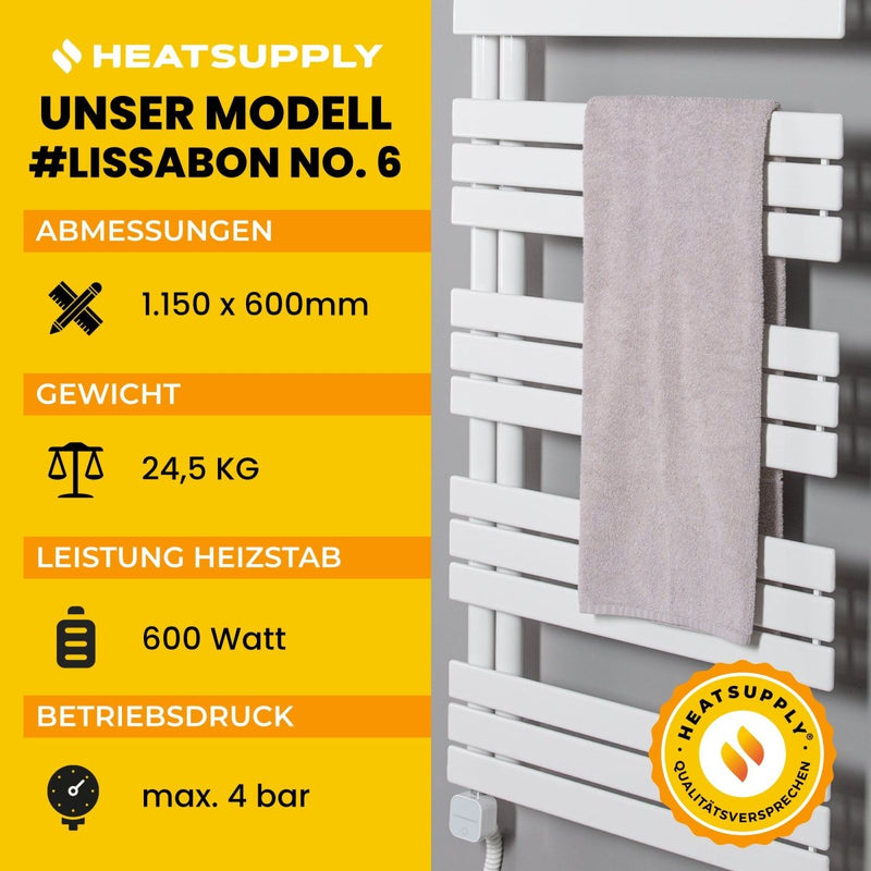 Lissabon No. 6 - RAL 9016 - HEATSUPPLY
