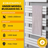 Lissabon No. 6 - RAL 9016 - HEATSUPPLY