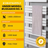 Lissabon No. 6 - RAL 9016 - HEATSUPPLY