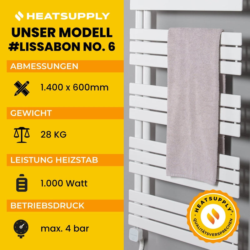 Lissabon No. 6 - RAL 9016 - HEATSUPPLY