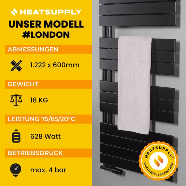 London - RAL 9005 - HEATSUPPLY