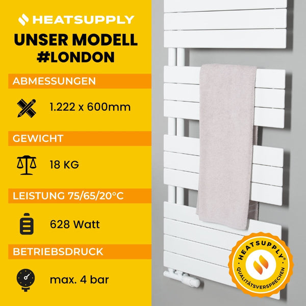London - RAL 9016 - HEATSUPPLY