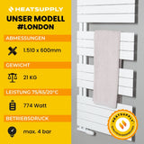 London - RAL 9016 - HEATSUPPLY