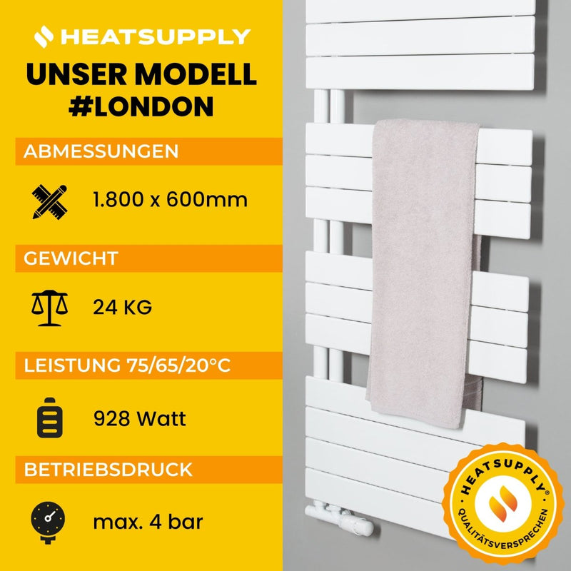 London - RAL 9016 - HEATSUPPLY