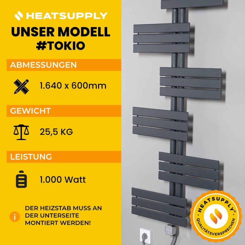 Tokio No. 6 - RAL 7016 - HEATSUPPLY