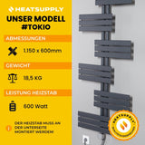 Tokio No. 6 - RAL 7016 - HEATSUPPLY