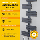 Tokio No. 6 - RAL 7016 - HEATSUPPLY